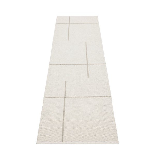 Kremno bel zunanji in notranji tekač 70x270 cm Fred Linen – Pappelina-image-2