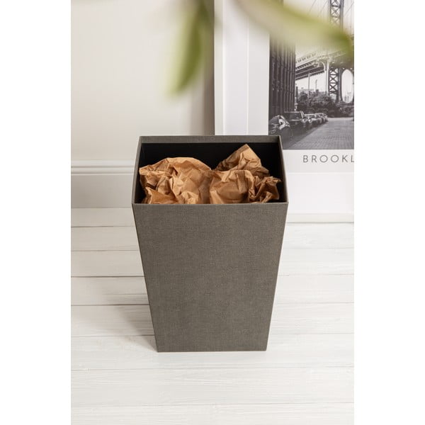 Siv koš za smeti Sofia Canvas Paper Laminate – Bigso-image-1