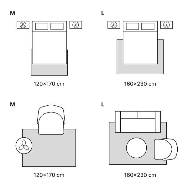 Bež preproga Universal Isabella, 140 x 200 cm-image-3