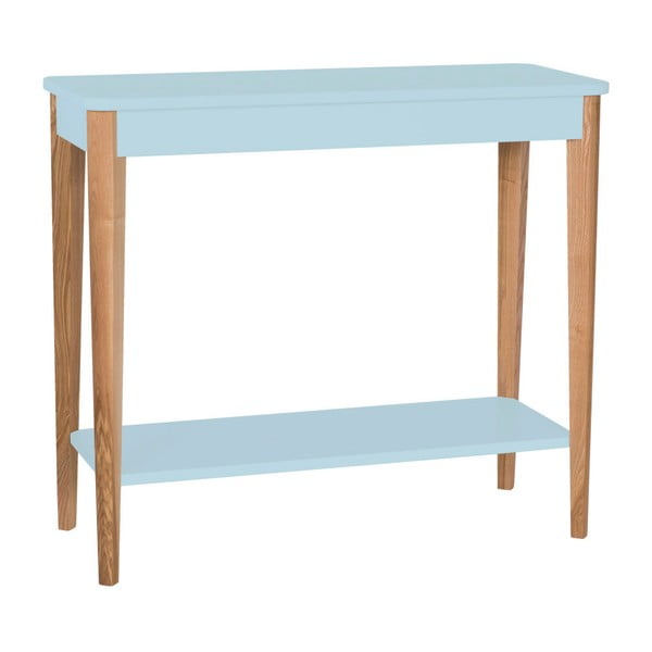 Svetlo modra konzolna mizica Ragaba Ashme, širina 85 cm