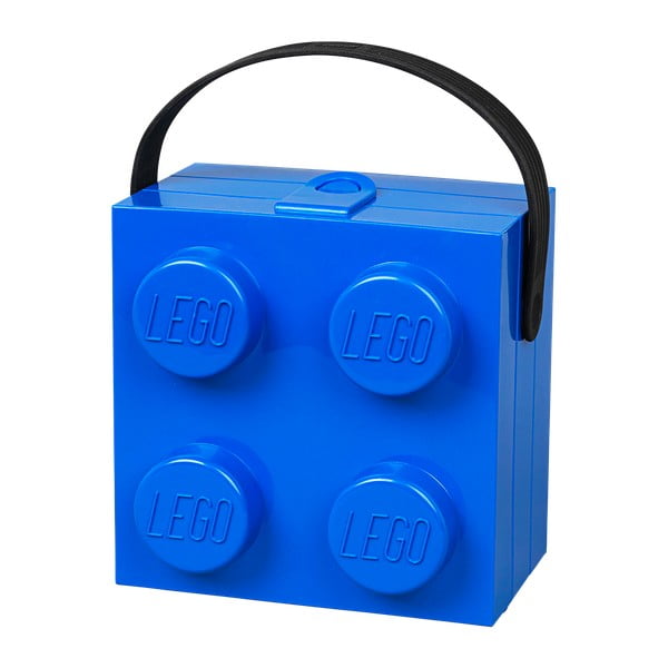 Modra škatla za shranjevanje z ročajem LEGO®