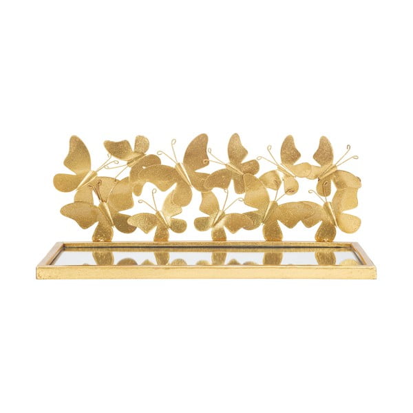 Nočna omarica v zlati barvi Butterfly – Mauro Ferretti