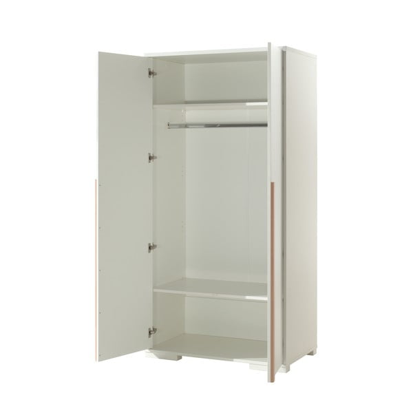 Bela otroška omara 99x195 cm London - Vipack-image-2