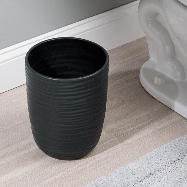 Črni koš za odpadke InterDesign Arlo, 5 l-image-1