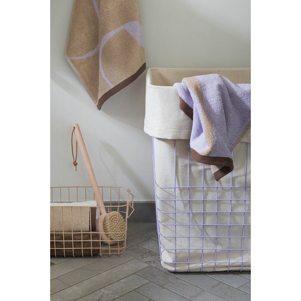 Vijoličen kovinski/tekstilni koš za perilo 64 l Store-It – Mette Ditmer Denmark-image-4