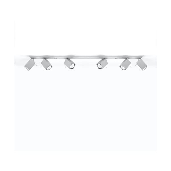 Sivo točkovno svetilo 6x118 cm Toscana – Nice Lamps