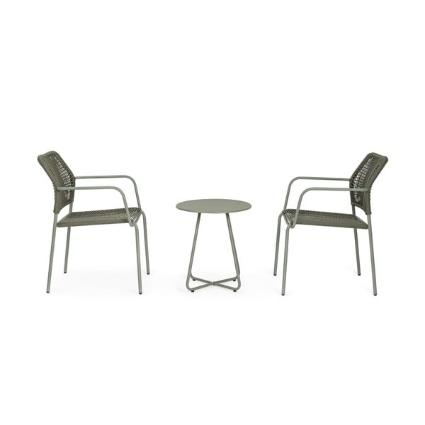 Jeklena okrogla vrtna mizica ø 45 cm Jable   – Bizzotto-image-1
