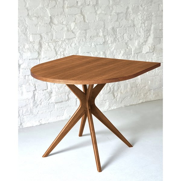 Jedilna miza v hrastovem dekorju 90x90 cm Jubi – Ragaba-image-2