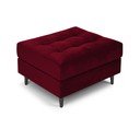 Rdeč žametni otoman Milo Casa Santo