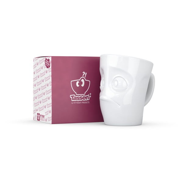 Bela porcelanasta skodelica z ročajem 58products-image-4