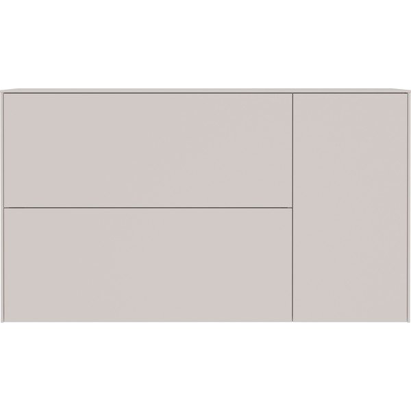 Kremno bela stenska omarica za čevlje 137x78x41 cm – Germania-image-3