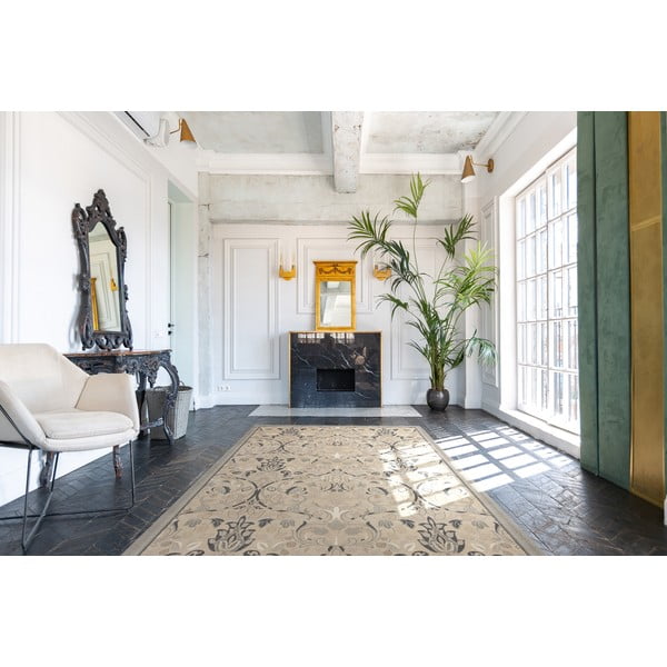 Bež volnena preproga 200x300 cm Archie beige – Agnella-image-1