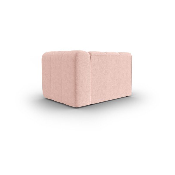 Rožnata modularna sedežna garnitura (desni kot) Lupine – Micadoni Home-image-3