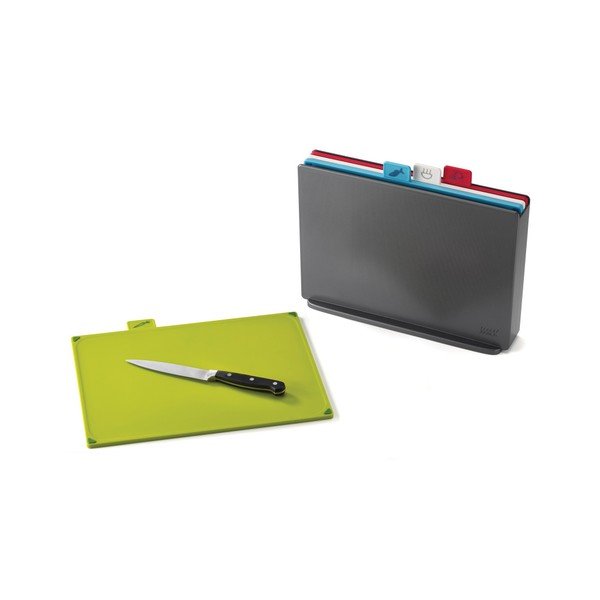 Temno sivo stojalo s 4 deskami Joseph Joseph Index, 34,6 x 27,3 cm-image-2