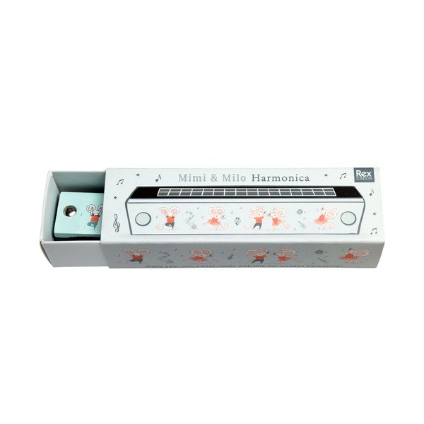 Glasbena igrača Harmonica Mimi and Milo – Rex London-image-4