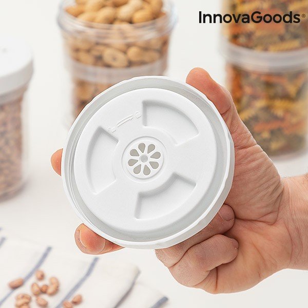 Nastavljive posode za shranjevanje InnovaGoods, 3 kosi-image-1
