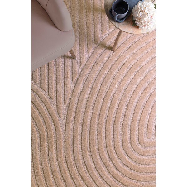 Rožnata volnena preproga 160x230 cm Hague – Asiatic Carpets-image-2