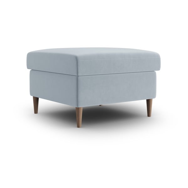 Svetlo moder žameten tabure Kyoto – Cosmopolitan Design-image-1