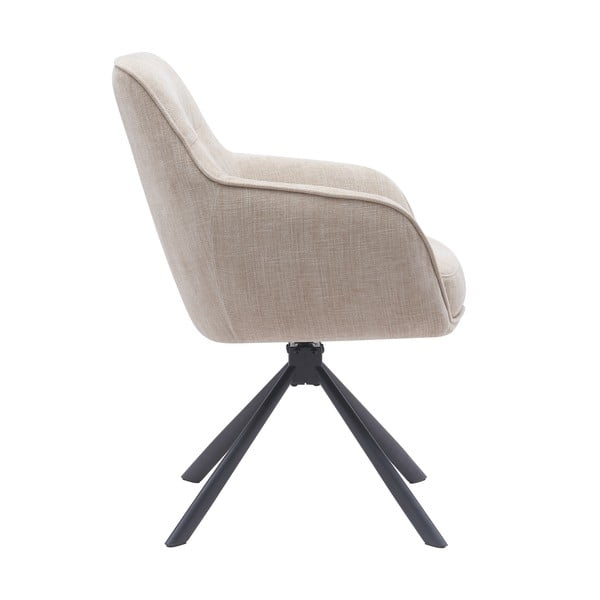 Kremno beli oblazinjeni jedilni stoli v kompletu 2 ks Avola – Unique Furniture-image-3