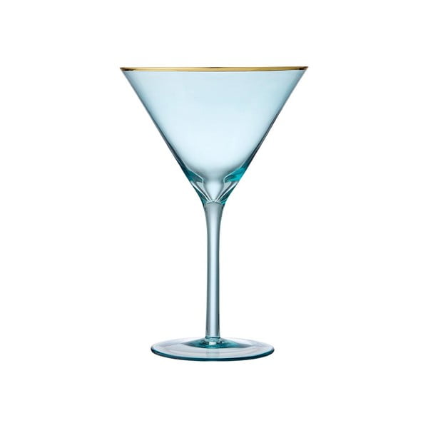 Modri kozarec za martini Ladelle Chloe, 250 ml