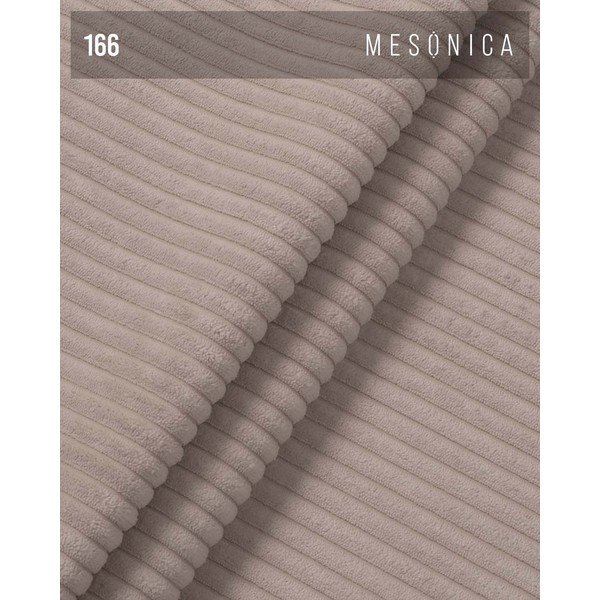 Bež sedežna garnitura iz rebrastega žameta 205 cm Fluvio – MESONICA-image-4