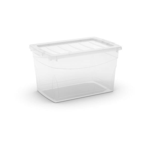 Plastična škatla za shranjevanje s pokrovom 47x30x27,5 cm Omnibox M – KIS