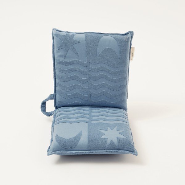 Modri ​​ležalnik za Sunnylife Terry, 93 x 43 cm-image-4