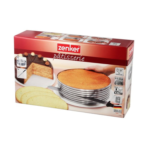 Okvir za rezanje torte in nož Zenker Bake-image-1