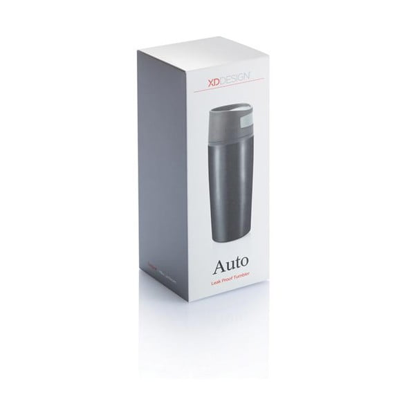 Črna termo skodelica za v avto XD Design, 300 ml-image-1