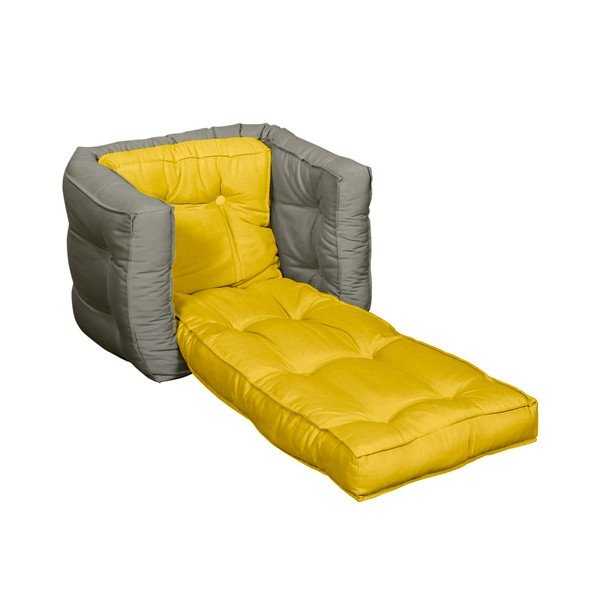 Karup Otroški stol Baby Dice Amarillo/Gris-image-2