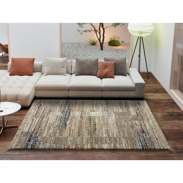 Bež preproga Universal Yveline Multi, 133 x 190 cm-image-1