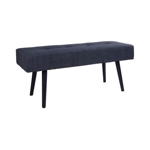 Temno siva klop House Nordic Skiby, 100 x 35 cm-image-1