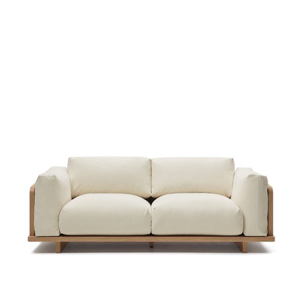Bež sedežna garnitura 225 cm Oaq – Kave Home