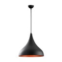 Črna viseča svetilka s kovinskim senčilom ø 41 cm Sağlam – Opviq lights