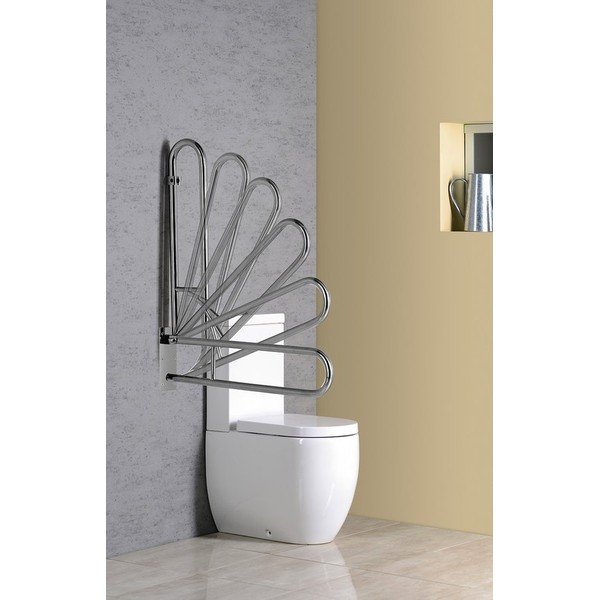 Stenski varnostni ročaj iz nerjavečega jekla 62 cm Handicap – Sapho-image-3