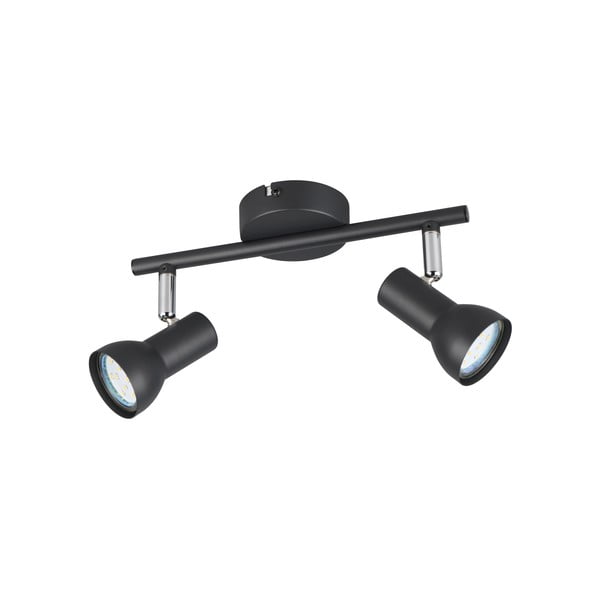 Črno točkovno svetilo ø 8 cm Cantar – Reality-image-2