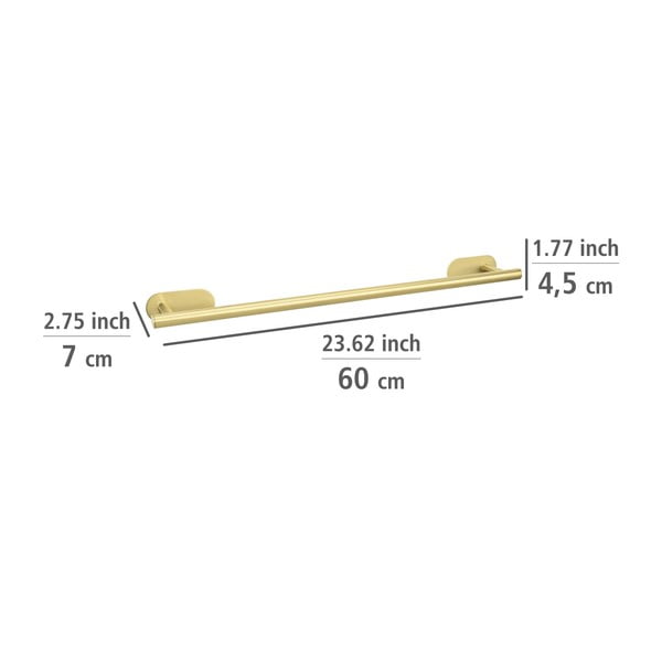 Držalo za brisače iz nerjavečega jekla Orea Gold - Wenko-image-4