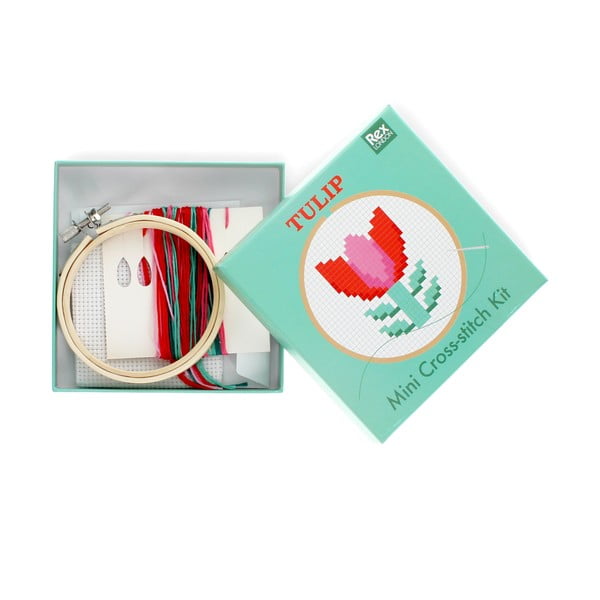 Komplet za ustvarjanje Cross-stitch Kit Tulip – Rex London-image-2