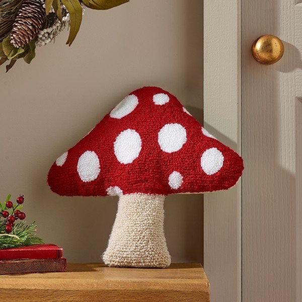 Okrasna blazina 35x20 cm Woodland Crochet – Catherine Lansfield-image-1