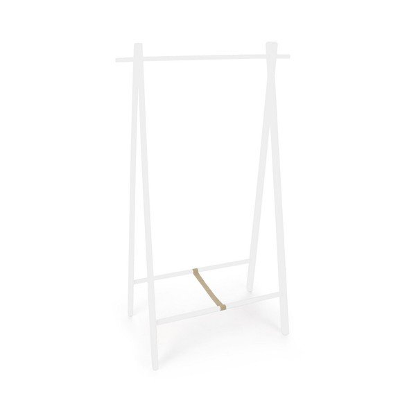 Belo stojalo za oblačila iz masivne breze 91x151x50 cm Daiki – Yes Everyday