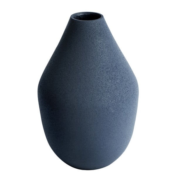 Modra vaza PT LIVING Nimble Cone, višina 14 cm