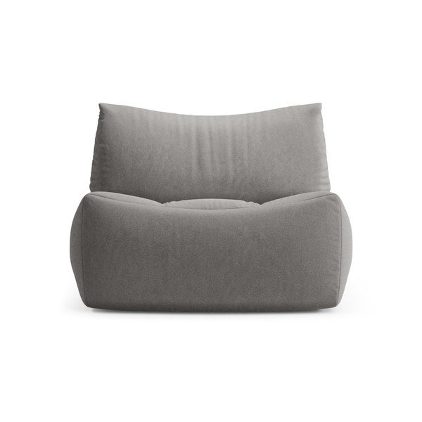 Siv žameten fotelj Tove – Micadoni -image-2