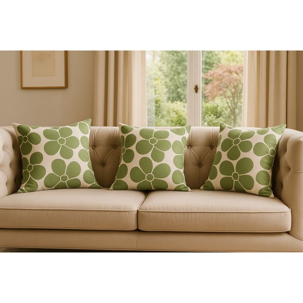 Prevleka za blazino 43x43 cm Green Meadow – Mila Home-image-4