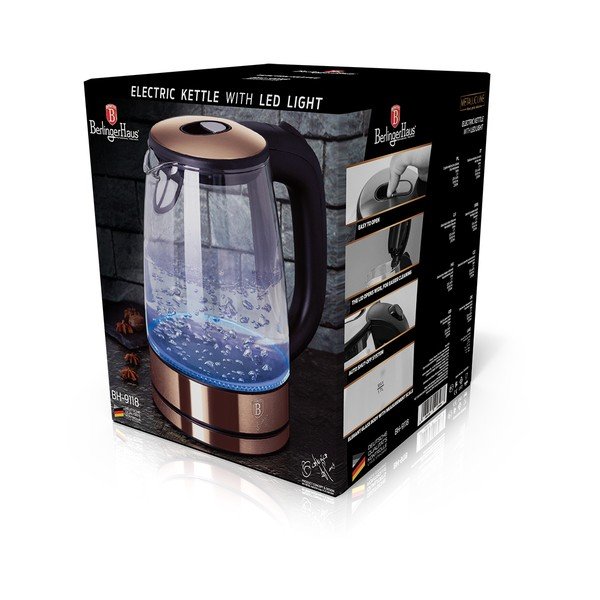 Grelnik vode 1,7 l Rosegold Metallic Line - BerlingerHaus-image-3