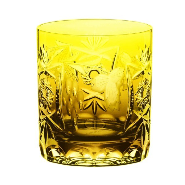 Oranžen kozarec za viski iz kristalnega stekla Nachtmann Traube Whisky Tumbler Amber, 250 ml