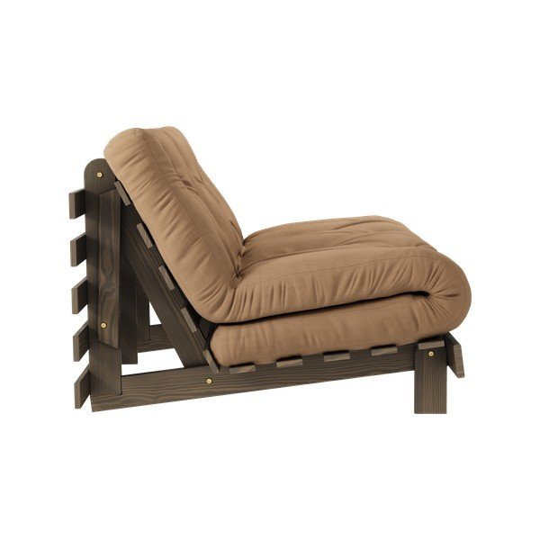 Svetlo rjava raztegljiva sedežna garnitura 140 cm Roots – Karup Design-image-4