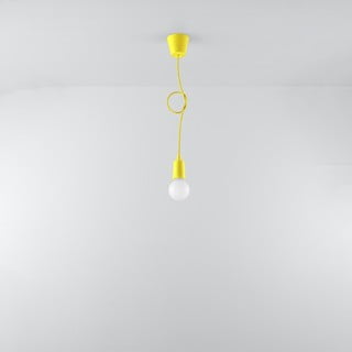 Rumena viseča svetilka ø 5 cm Rene – Nice Lamps