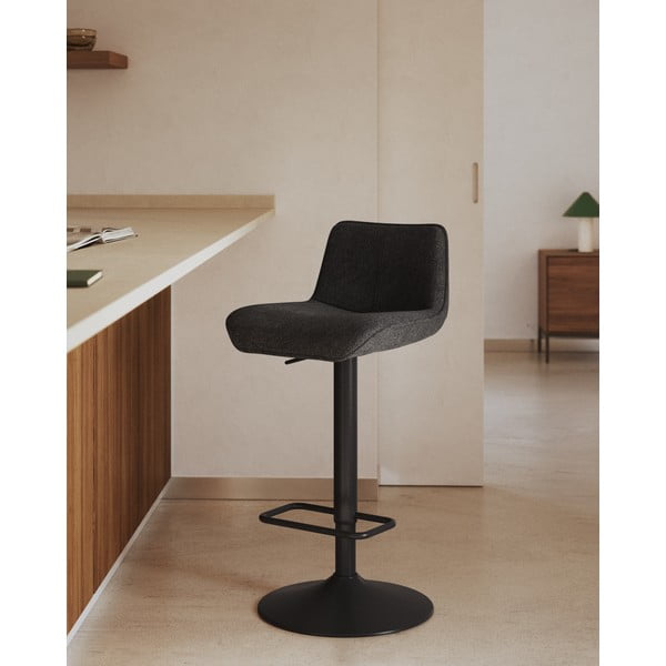 Črni barski stoli v kompletu 2 ks 103 cm Zenda – Kave Home-image-1