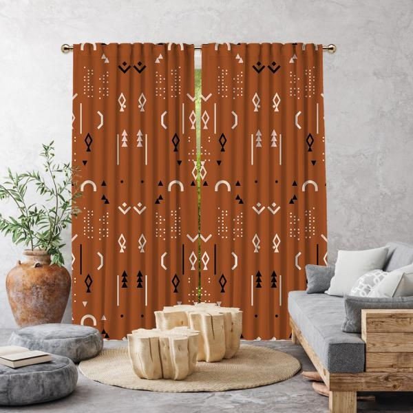 Rjava zavesa 260x140 cm - Cipcici