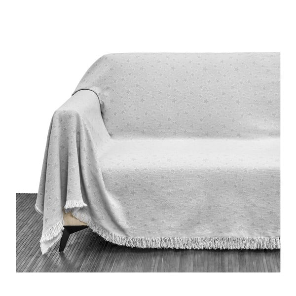 Sivo pregrinjalo za zakonsko posteljo 180x290 cm Star – Casa Selección
